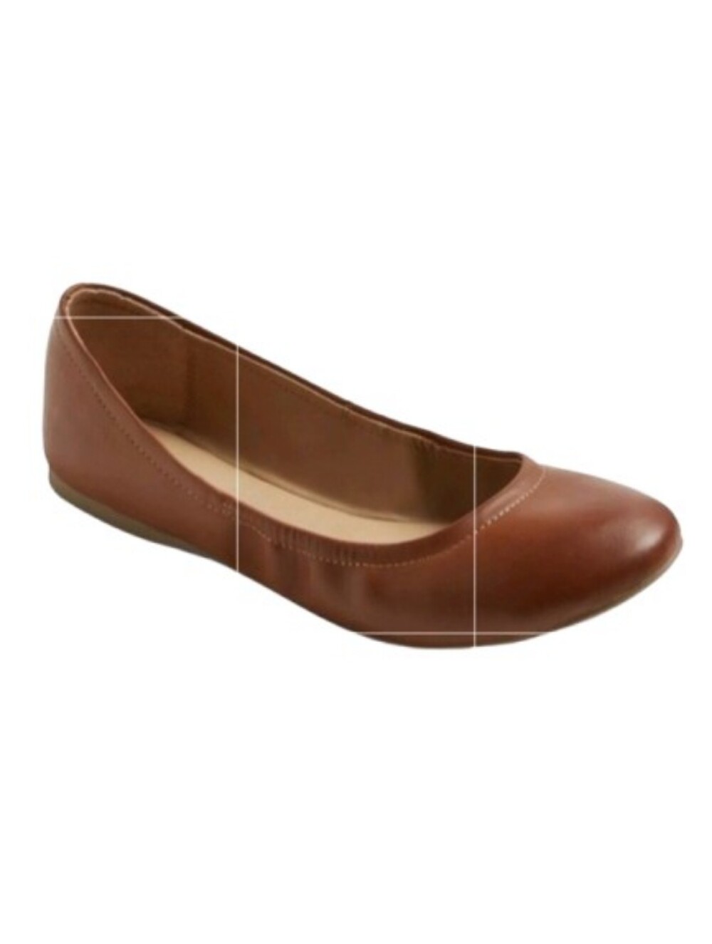 Mossimo Target Ona Cognac Slip On Ballet Flats Size 8.5 NEW NWT NEW IN BOX